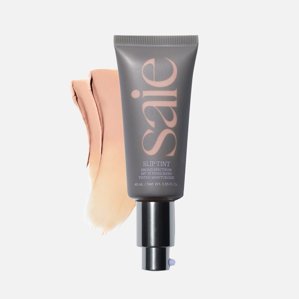 Saie Slip Tint Tinted Moisturizer - One: Very Light - Pink