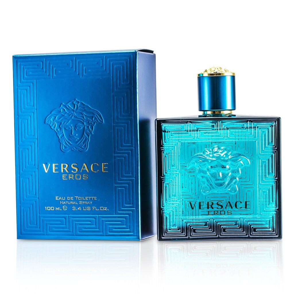 Versace Eros Eau de Toilette 3.4 oz bottle